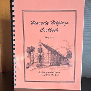 Heavenly Helpings Cookbook Spring 2001 Honeoye Falls, NY